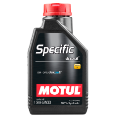 MOTUL Aceite lubricante para motor SPECIFIC DEXOS2 5W30 1L - Homologado por GM, Saab y Opel 100% sintético 102638