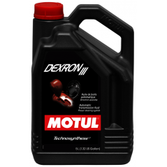 MOTUL Aceite lubricante transmisiones dirección asistida DEXRON III 5L 106468