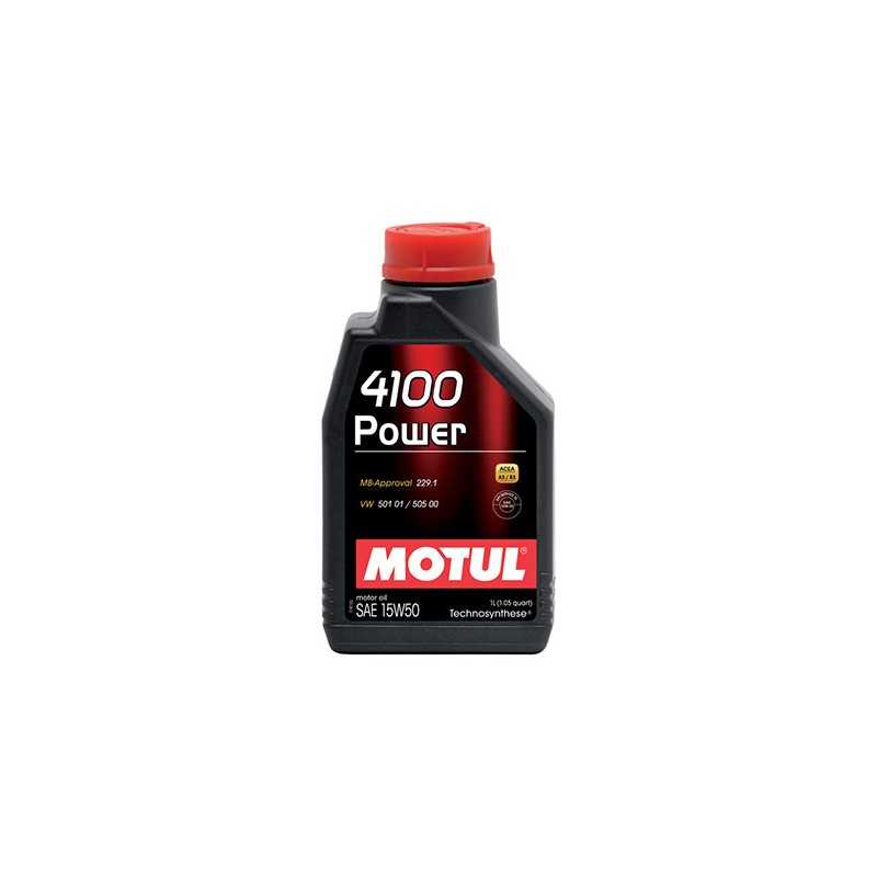 MOTUL Aceite lubricante para motor 4100 POWER 15W50 1L 102773