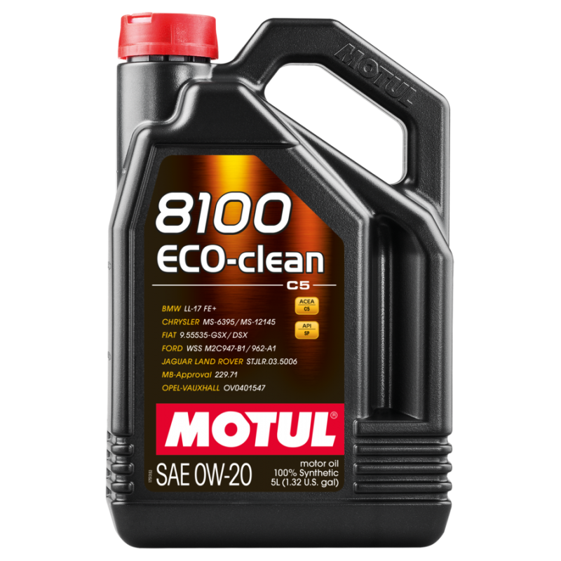 MOTUL Aceite lubricante para motor 8100 ECO-CLEAN 0W20 de 108862