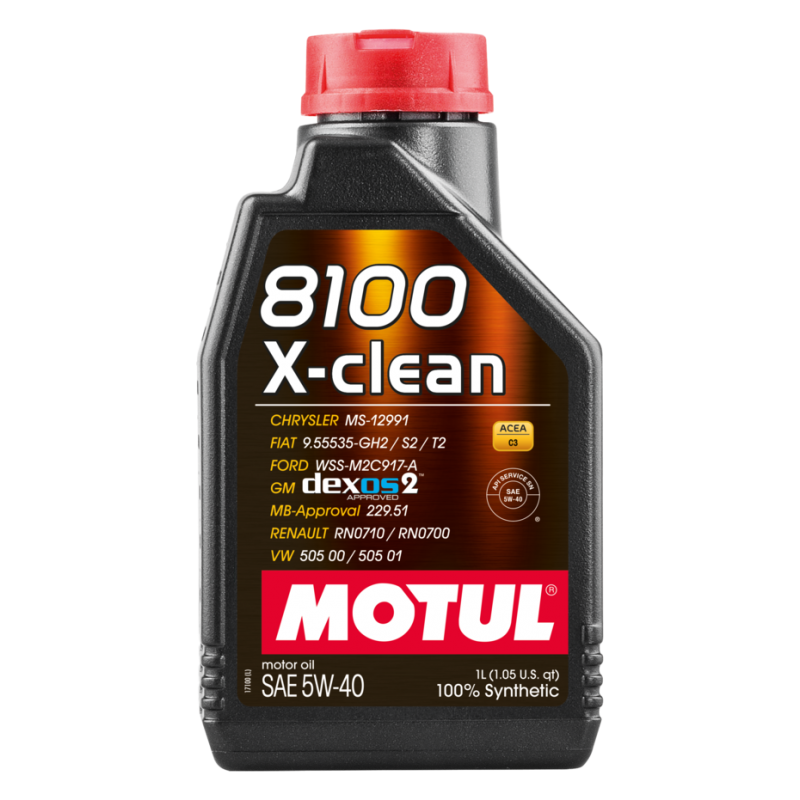 Engine lubricating oil  8100 X-CLEAN C3 5W40 1L