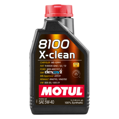 MOTUL Aceite Lubricante para Motor 8100 X-CLEAN C3 5W40 1L 102786