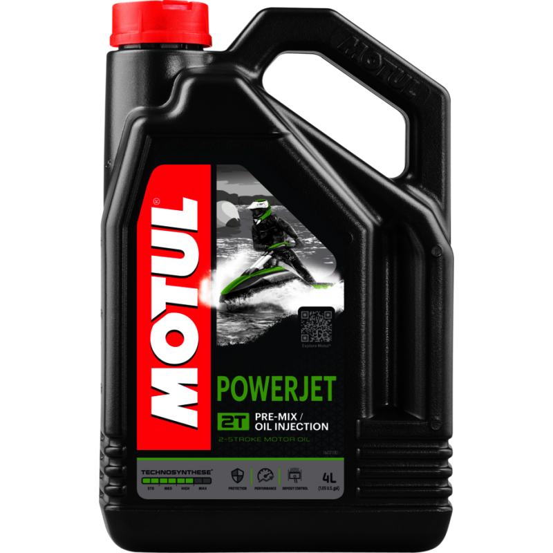 MOTUL Aceite lubricante 2T para motores náuticos y motos de agua - Powerjet 4L 105873