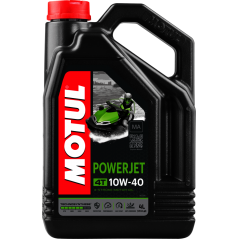 MOTUL Aceite lubricante para motores náuticos y motos de agua POWERJET 4T 10W40 4 L - 105874