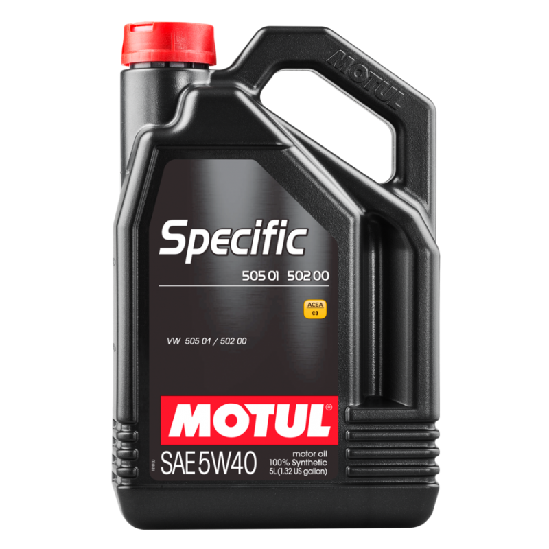 Specific lubricating oil  SPECIFIC VW 505.01 - 502.00 5W40 5L