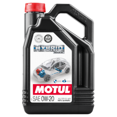 MOTUL Aceite Lubricante para Motores Híbridos HYBRID 0W20 4L 107142