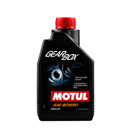 MOTUL Aceite lubricante transmisiones cambio diferenciales GEAR BOX 80W90 1L de 105787