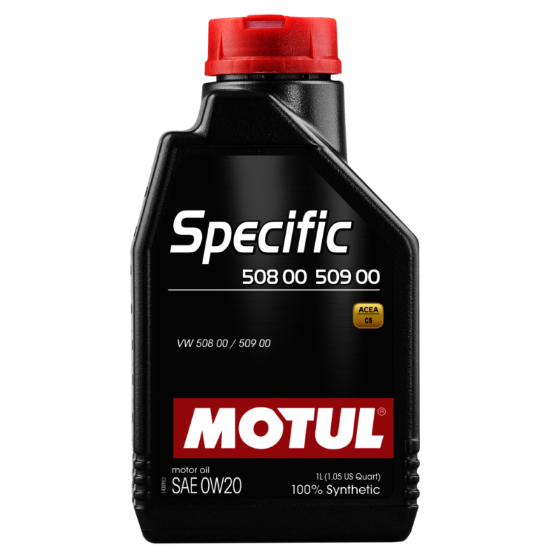 MOTUL Aceite lubricante para motor VW 508.00-509.00 0W20 - 100% sintético 107385