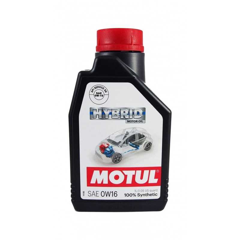 MOTUL Aceite lubricante motores híbridos HYBRID 0W16 1L 107153