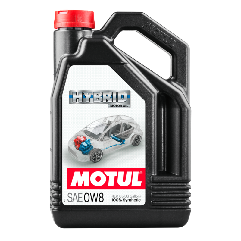 MOTUL Aceite lubricante motores híbridos HYBRID 0W8 4L 107156