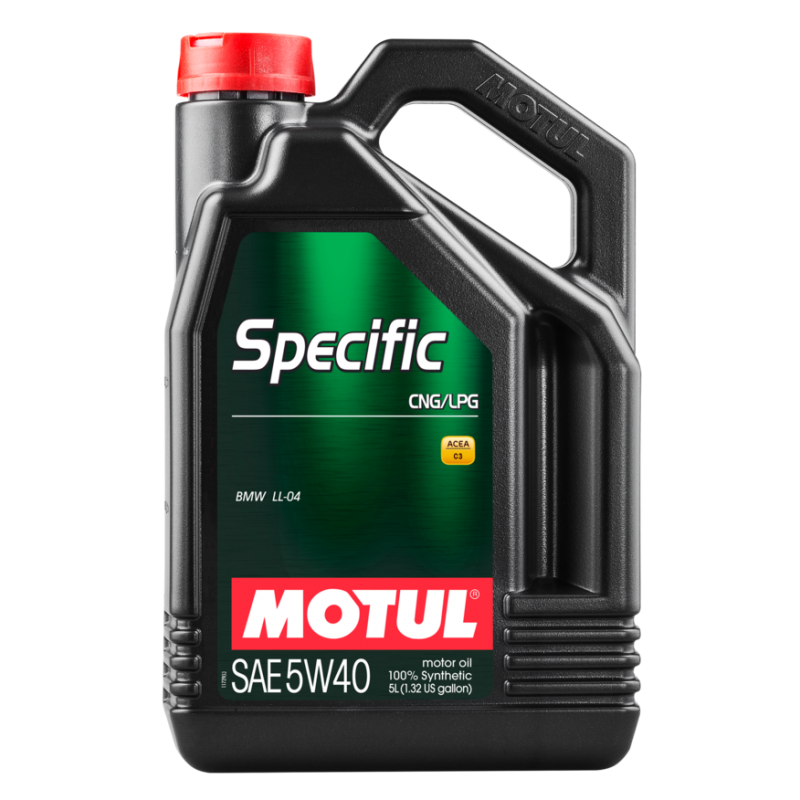 Specific lubricating oil  SPECIFIC CNG/LPG 5W40 5L