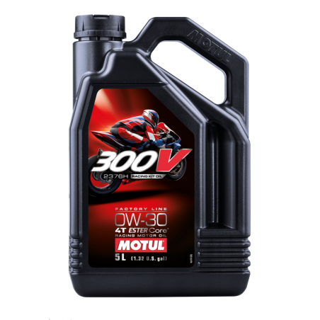 Engine lubricating oil  300V RACING KIT OIL 2376H 0W30
