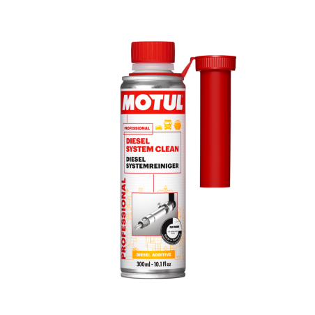 MOTUL Limpiador de sistema combustible diésel Diesel System Clean Auto 0,3L - Aumenta la compresión y el rendimiento del motor 1