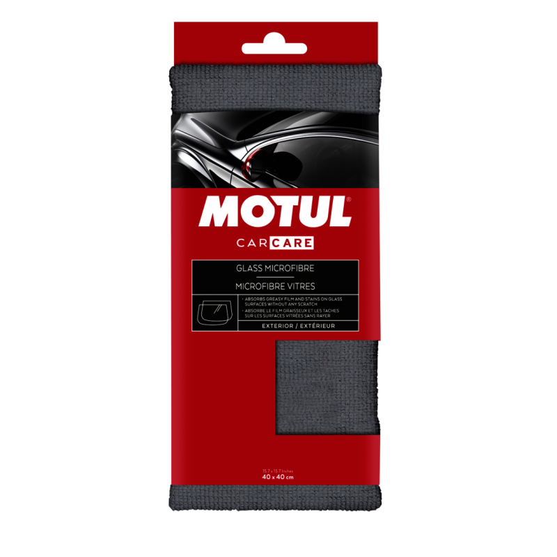 Microfiber cloth for car glass cleaning, interior and exterior