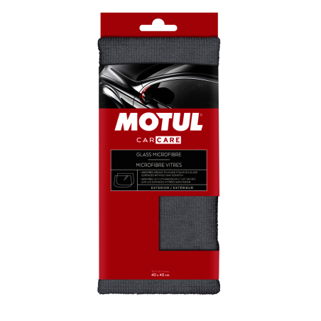 Microfiber cloth for car glass cleaning, interior and exterior