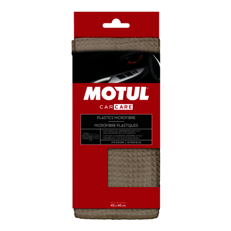 MOTUL Balleta de microfibra para plásticos coche 110111