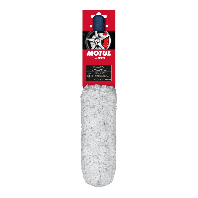 Car tire cleaning brush to reach nooks and crannies