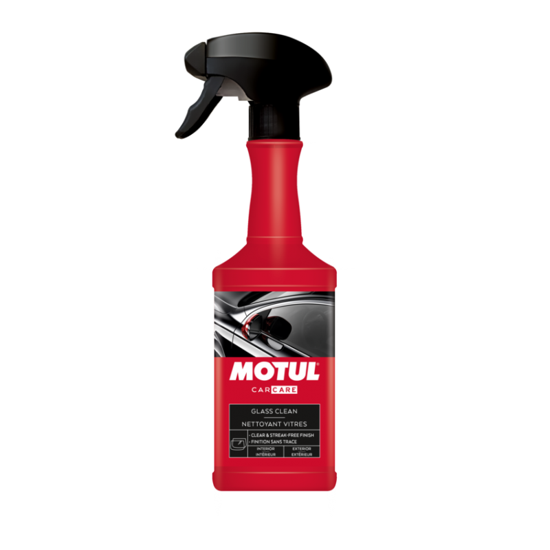Car window cleaning spray