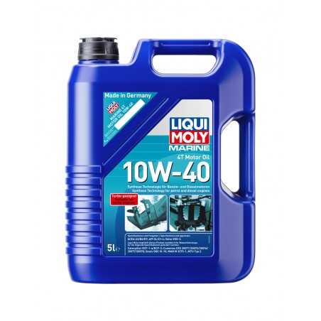LIQUIMOLY Garrafa aceite sintetico de motor para marina 4T 10W-40 ACEA A3. B4/E7. API CI-4/S 5 L 20100047