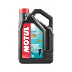 MOTUL Aceite lubricante motor para náutica OUTBOARD TECH 4T 10W30 5L 101747