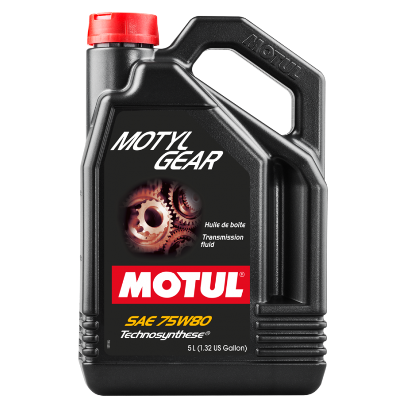 Lubricant oil  caja cambios transmision MOTYLGEAR 75W80 5 L