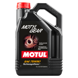 Lubricant oil  caja cambios transmision MOTYLGEAR 75W90 5 L