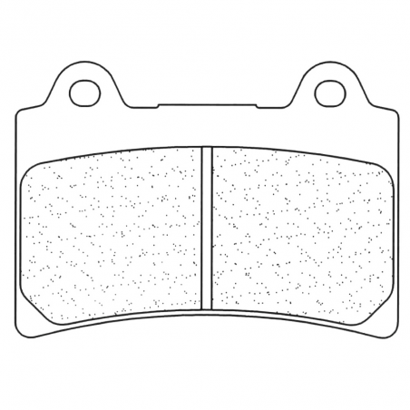 pad, brake, rear