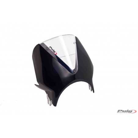vision windscreen dome with black housing 330x310mm