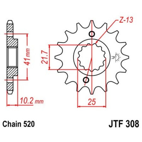 jt sprockets motorcycle drive sprocket - lightweight and durable design