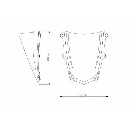 cupula racing doble burbuja