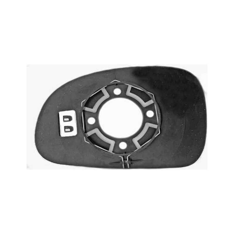 IPARLUX Recambio cristal espejo retrovisor con base derecho - Compatible 31543512