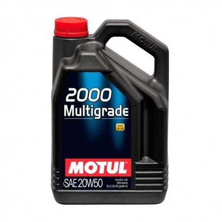 MOTUL Aceite lubricante para motor 4000 MOTION 20W50 5L vehículos diésel y gasolina 103394