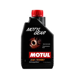 MOTUL Aceite lubricante MOTYLGEAR 75W80 1L para transmisiones manuales 105782