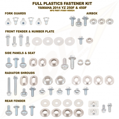 fairing hardware kit