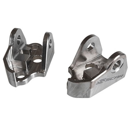 titanium footpeg bracket