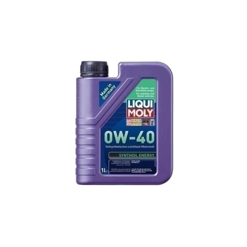 LIQUIMOLY Botella de aceite sintetico para motores coche 100% SYNTHOIL ENERGY 0W-40 POLARIS 1 L 20100059