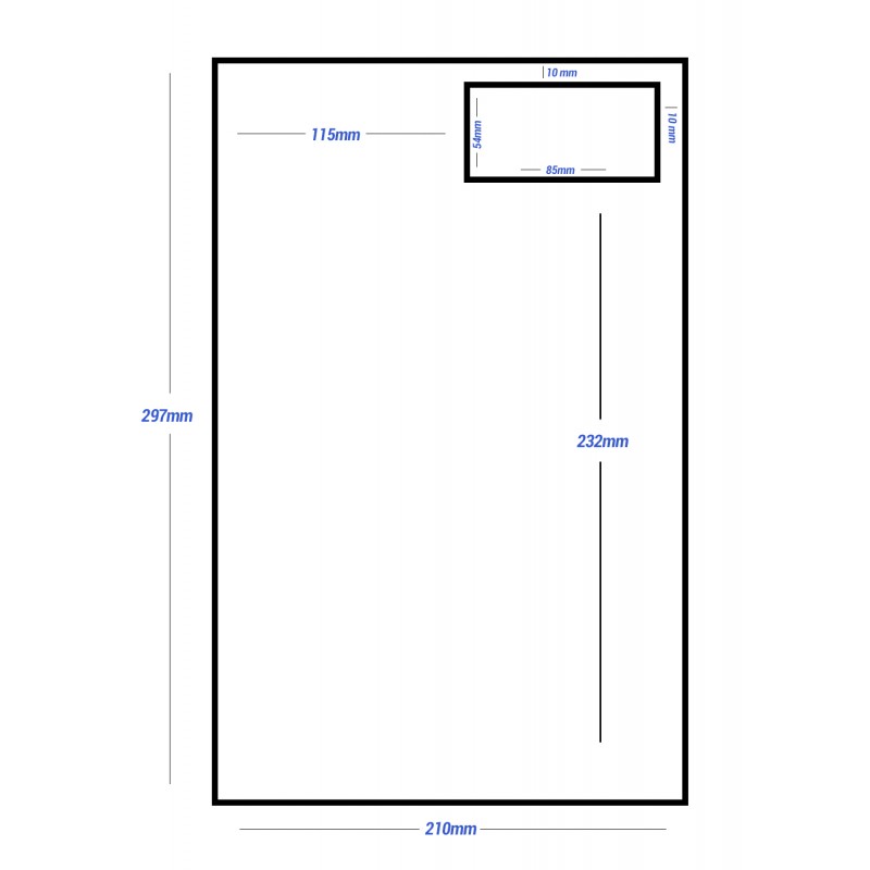 Sheets delivery notes or invoices integrated shipping labels a4 (500u) 