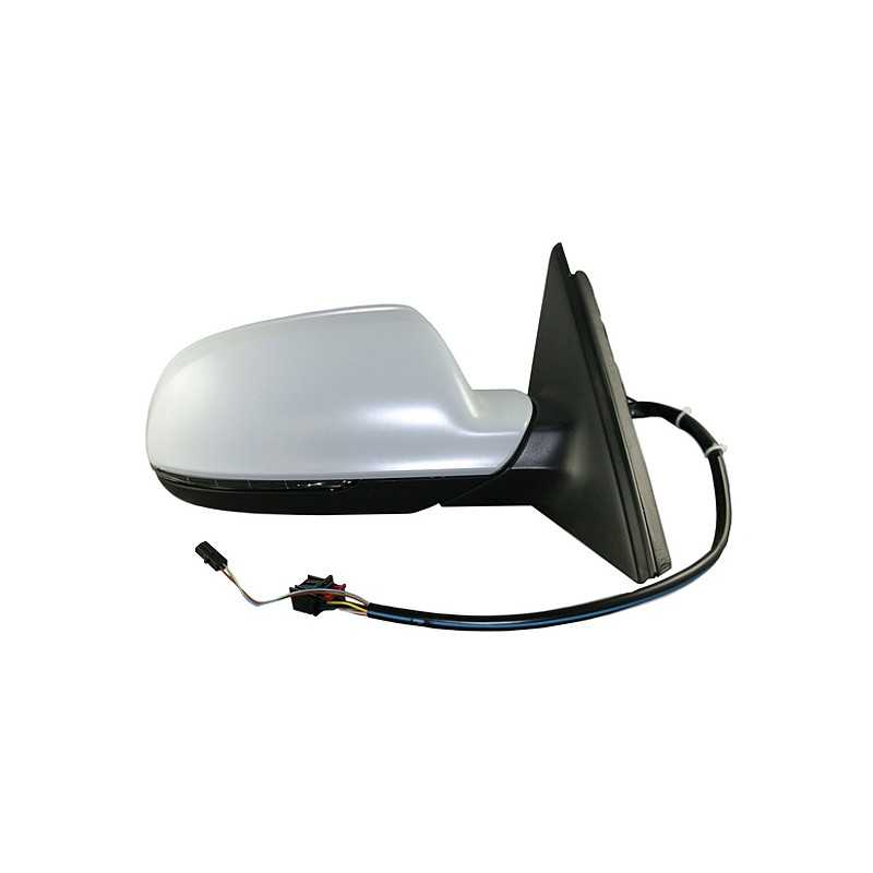 Left mirror electric aspherical thermal primed folding intermittent