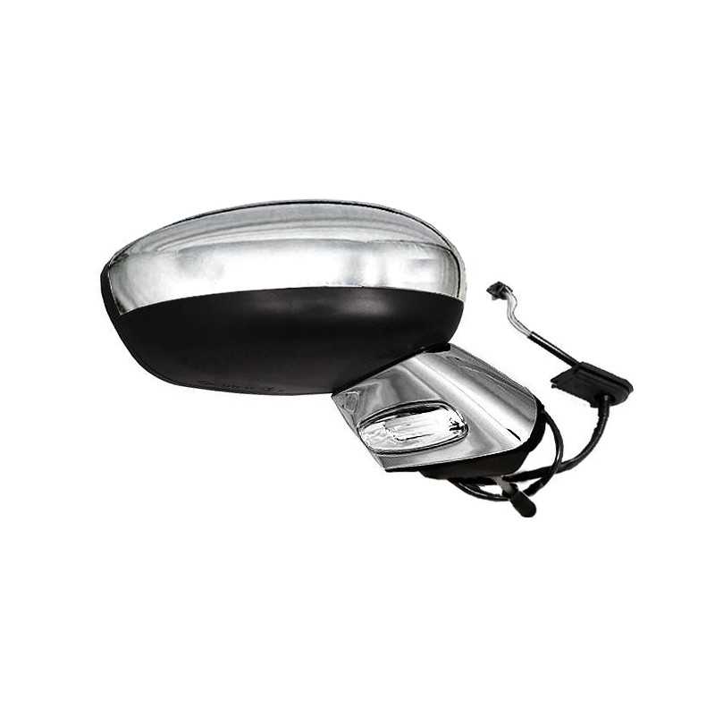 Basecrom chrome basecrom basecrom folding heated convex electric left mirror