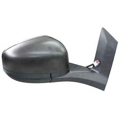 Heated convex electric left mirror