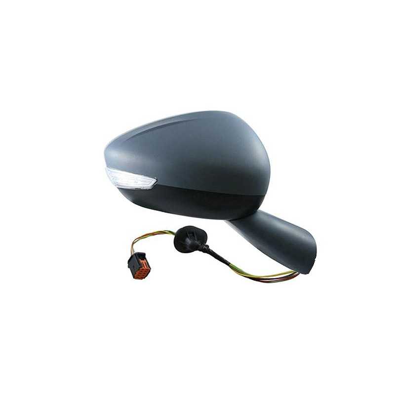 Left mirror electric convex thermal primed folding intermittent manual floor lig