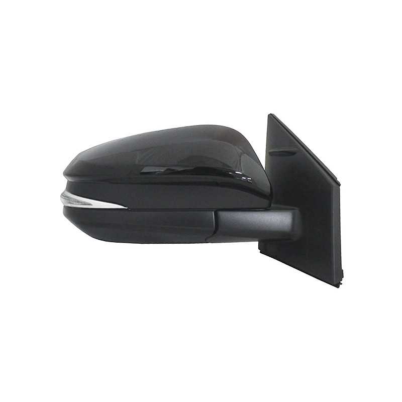 Left mirror electric convex thermal primed folding intermittent