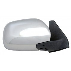 Chrome convex electric left mirror