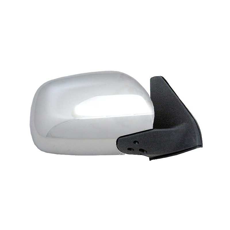 Chrome convex electric left mirror