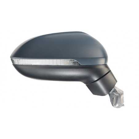 Left mirror electric aspherical thermal primed folding intermittent floor light 