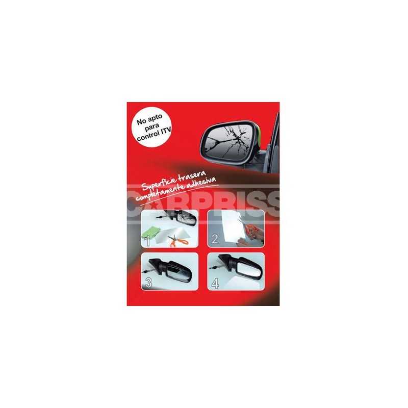 CARPRISS Kit reparación espejo retrovisor de emergencia 20X12.5 CM 72423201