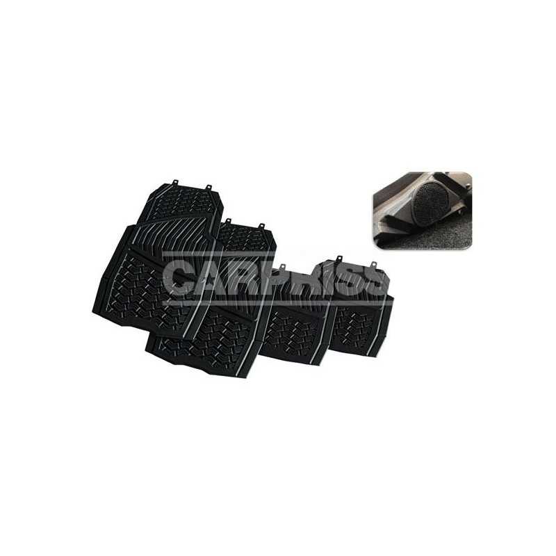 CARPRISS Set of 4 universal cut-out mats with support pads PVC 70310014