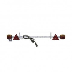 CARPRISS Kit iluminacion trasera extensible remolque 7.5 M 7 PINS 12V 5W 120X220 CM 70404100