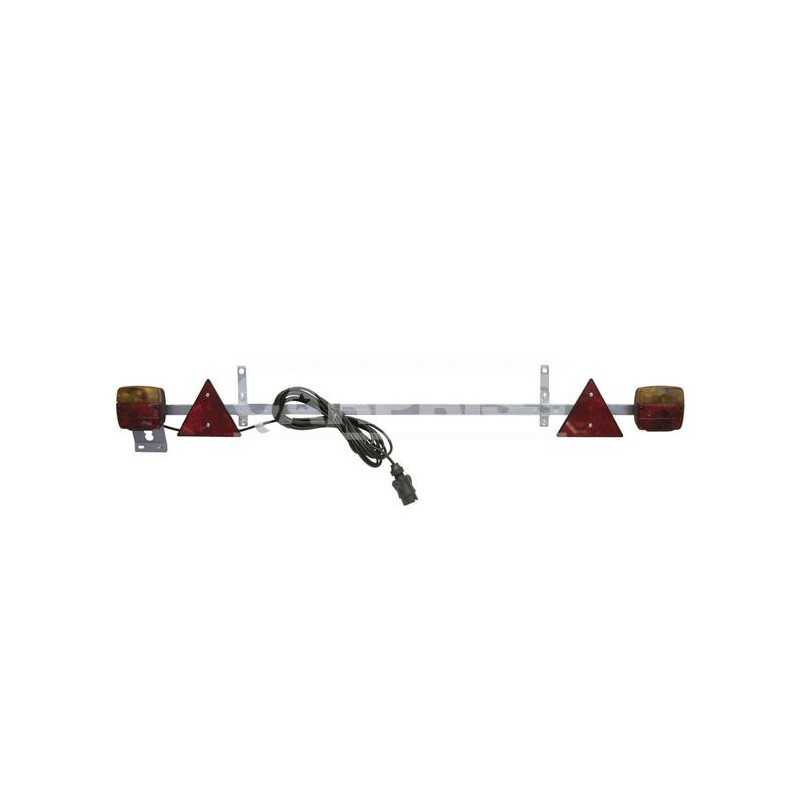 CARPRISS Kit iluminacion trasera extensible remolque 7.5 M 7 PINS 12V 5W 120X220 CM 70404100