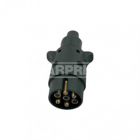 CARPRISS Conector enchufe remolque 7 polos ABS 70410001